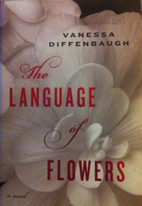 book cover, the language of flowers