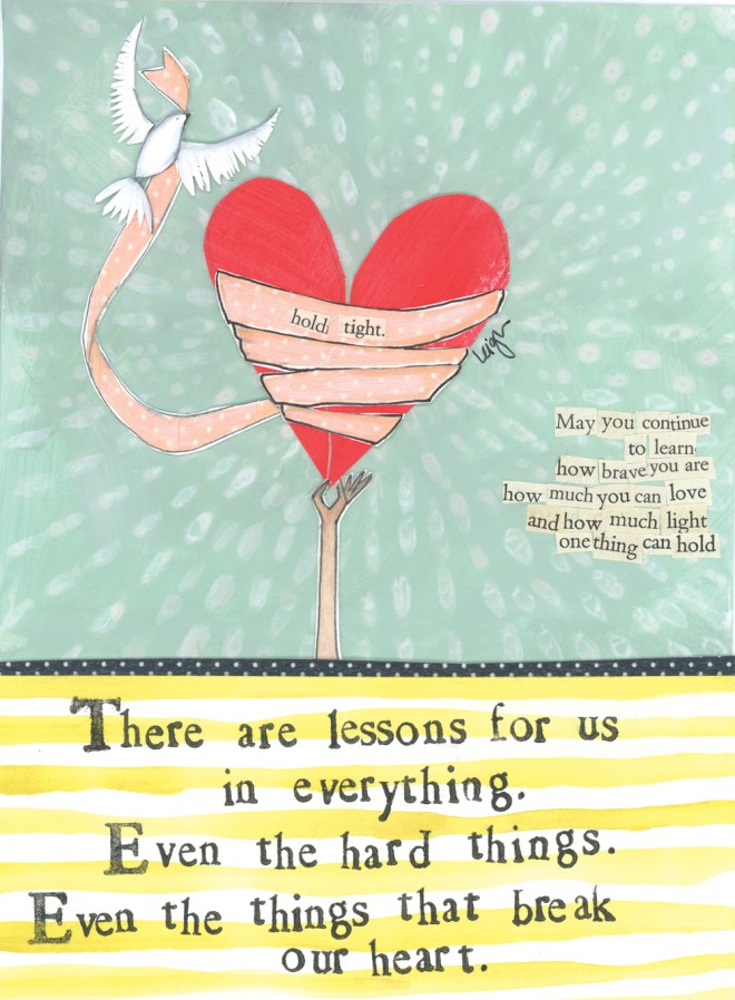 Sympathy Card Curly Girl Designs